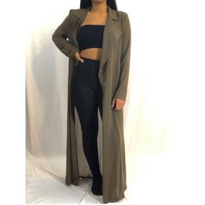 Chiffon Maxi Duster